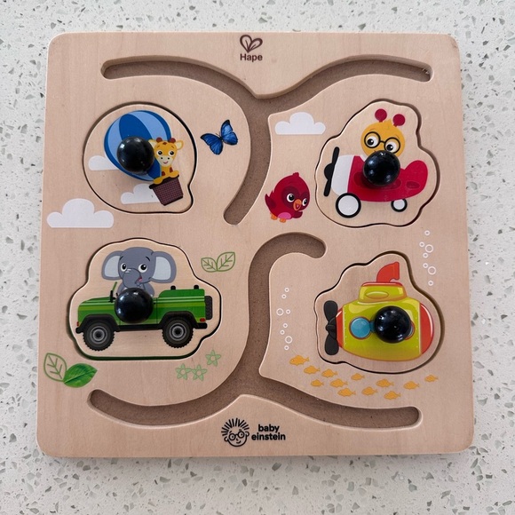 Hape 11870 Baby Einstein Path To Adventure Puzzle for Toddler - Picture 3 of 10